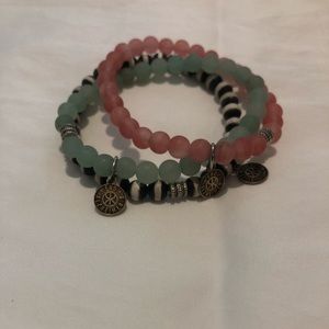 Rivet Revolution bracelet trio